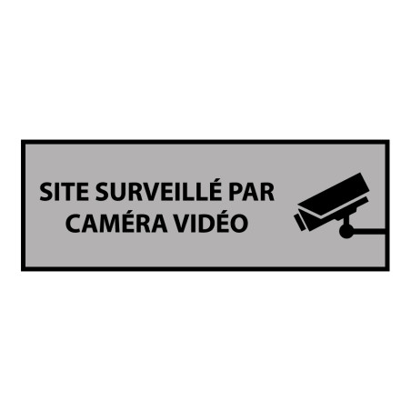 Panneau d'information - Pictogramme de sécurité Vidéo surveillance