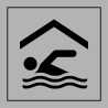 Panneau d'information - Piscine intérieure ou couverte - ISO 7001