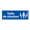 Panneau d'information - Salle de réunion - 210 x 75 mm