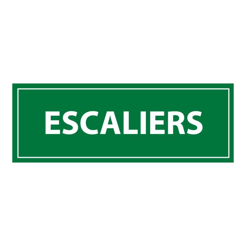 Panneau Issue de secours – Signalisation évacuation