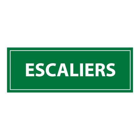 Panneau Issue de secours – Signalisation évacuation