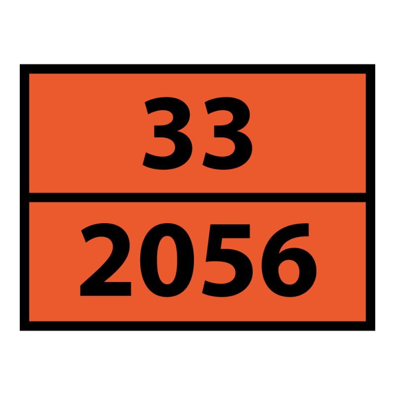 Plaque ADR Transport - Tétrahydrofurane - 300 x 400 mm