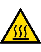 Pictogramme risque de brûlure