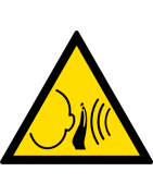 Panneaux danger bruit