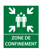 Pictogramme Espace confiné