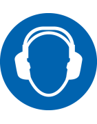 Pictogramme bouchons d'oreilles