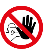 Panneau Accès Interdit