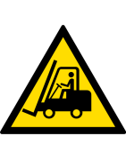 Panneaux danger lié aux machines