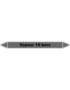 Marquage de tuyauterie Vapeur
